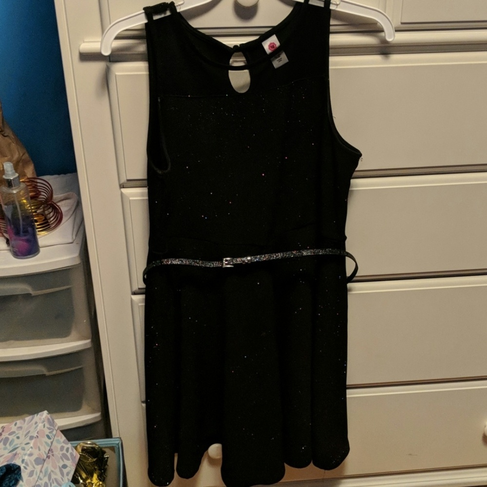Black sparkly dress